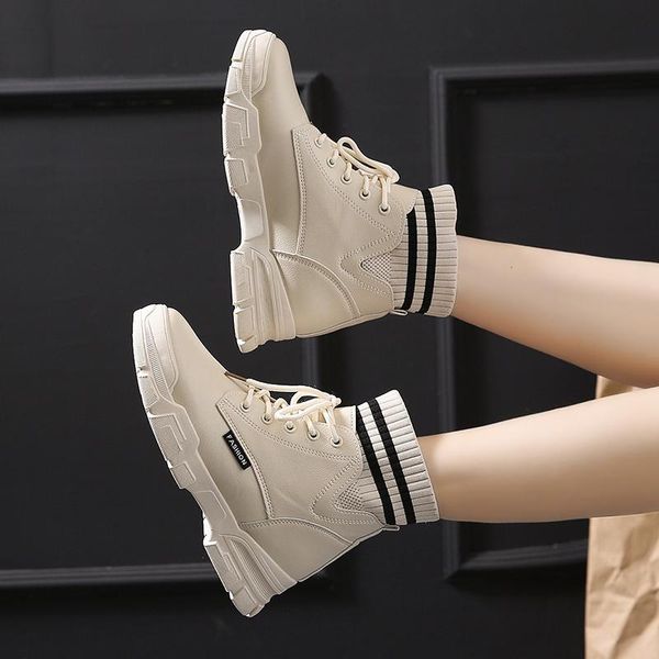 boots 2021 fashion platform winter women shoes leather ankle boot female lace-up round toe flat with botas mujer, Black
boots 2021 fashion platform winter women shoes leather ankle boot female lace-up round toe flat with botas mujer, Black