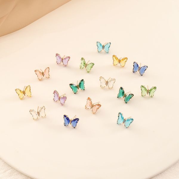 factory wholesale jewelry 925 silver needle multicolor zircon inlaid diamond butterfly women's creative earrings e278 party gift
factory wholesale jewelry 925 silver needle multicolor zircon inlaid diamond butterfly women's creative earrings e278 party gift