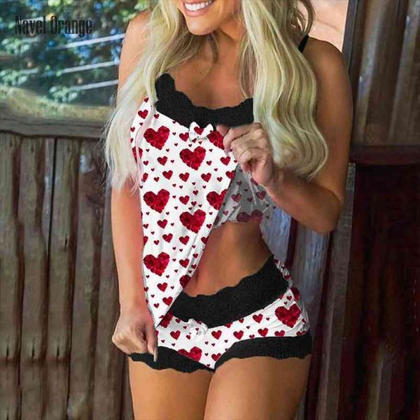 summer women sleeveless shirts shorts casual sets o-neck printing lace sleep wear amp club style elegant female pyjamas, Black;red
summer women sleeveless shirts shorts casual sets o-neck printing lace sleep wear amp club style elegant female pyjamas, Black;red