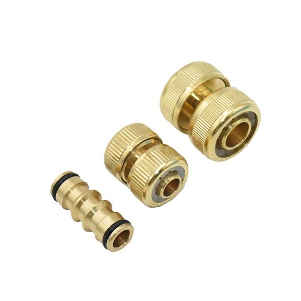 6pcs 5/8" 1/2" 3/4" brass hose repair quick connector extend pipe copper with lock nut car wash water gun fittings watering e
6pcs 5/8" 1/2" 3/4" brass hose repair quick connector extend pipe copper with lock nut car wash water gun fittings watering e