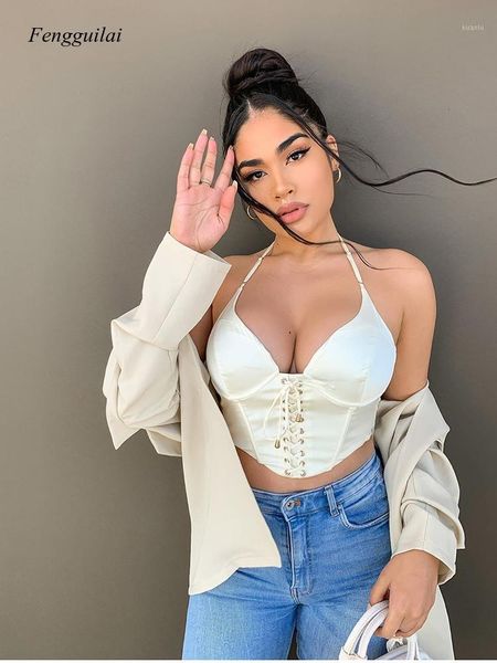 satin crop women spaghetti straps criss-cross tie club party camisole summer backless push up padded tank blue women's tanks & cami, White
satin crop women spaghetti straps criss-cross tie club party camisole summer backless push up padded tank blue women's tanks & cami, White