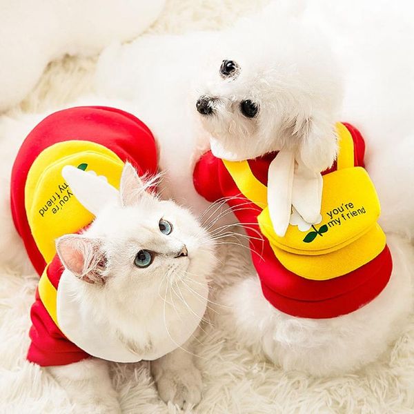 dog apparel pet sweater spring autumn early summer cat two-footed small teddy puppy puppies clothes
dog apparel pet sweater spring autumn early summer cat two-footed small teddy puppy puppies clothes