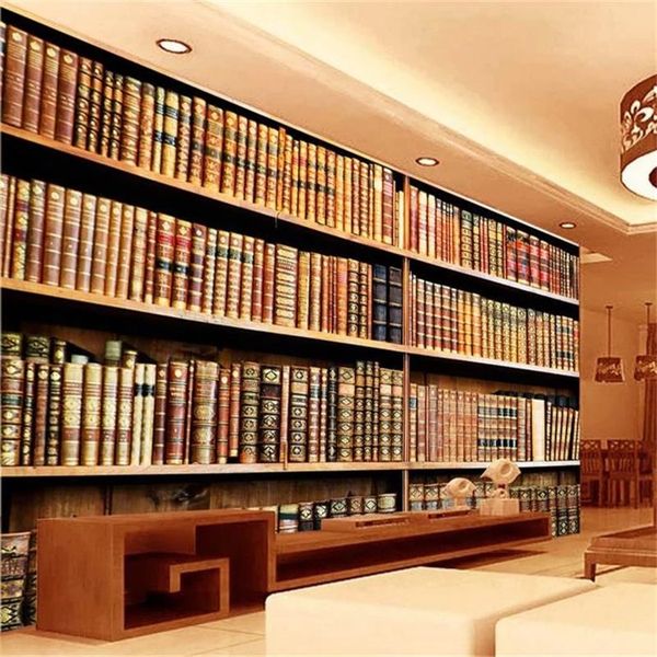 custom p murals 3d room wallpapers wall sticker vintage book shelf painting room background decore
custom p murals 3d room wallpapers wall sticker vintage book shelf painting room background decore