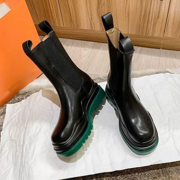 boots style autumn net red real soft and winter leather for women british chimney heel, Black
boots style autumn net red real soft and winter leather for women british chimney heel, Black