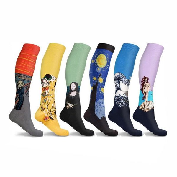 socks & hosiery famous painting printing compression running pattern zhuji digital, Black;white
socks & hosiery famous painting printing compression running pattern zhuji digital, Black;white