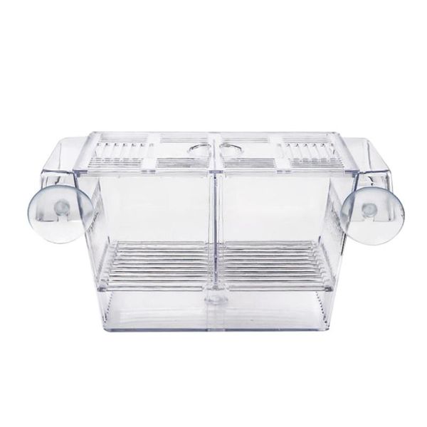 aquariums 1pc fish tank accessory fry incubation box transparent container