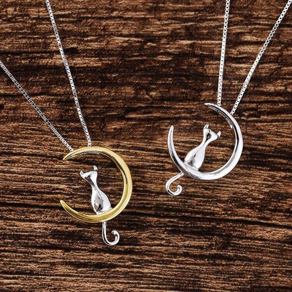 chokers vintage moon cat choker necklace for women long chains statement 2021 trendy jewelry gift, Golden;silver
chokers vintage moon cat choker necklace for women long chains statement 2021 trendy jewelry gift, Golden;silver