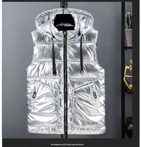women's vests cotton down women autumn winter gloosy outerwear waistcoat hooded fashion handsome windproof hdo9, Black;white
women's vests cotton down women autumn winter gloosy outerwear waistcoat hooded fashion handsome windproof hdo9, Black;white