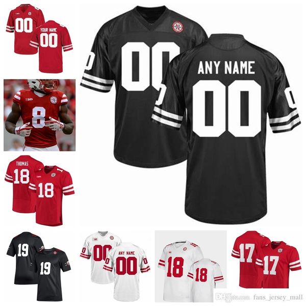 ncaa nebraska cornhuskers college football jerseys 2 adrian martinez jersey 10 jd spielman scott frost ameer abdullah jerseys custom stitche, Black
ncaa nebraska cornhuskers college football jerseys 2 adrian martinez jersey 10 jd spielman scott frost ameer abdullah jerseys custom stitche, Black