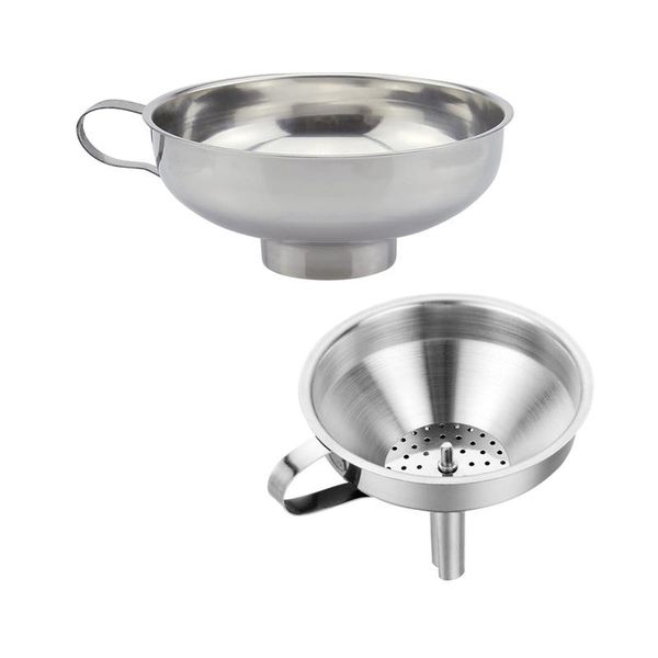 colanders & strainers 2pcs funnel durable stainless steel kitchen funnels with strainer-perfect for transferring of spices liquid-dropship
colanders & strainers 2pcs funnel durable stainless steel kitchen funnels with strainer-perfect for transferring of spices liquid-dropship
