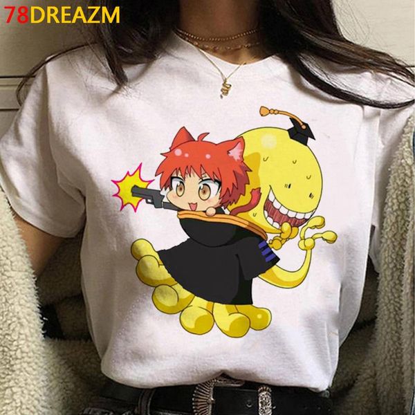 women's t-shirt assassination classroom tshirt t shirt female vintage casual couple clothes grunge graphic tees women streetwear, White
women's t-shirt assassination classroom tshirt t shirt female vintage casual couple clothes grunge graphic tees women streetwear, White
