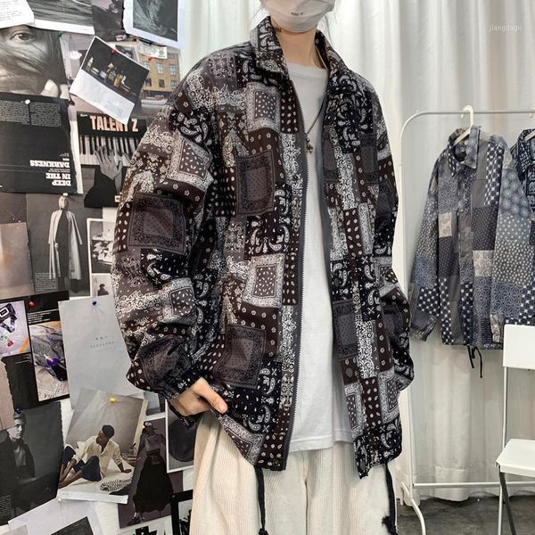 neploha men's casual oversize jackets graphic printed woman coats fashion korean streetwear male vintage clothing, Black;brown
neploha men's casual oversize jackets graphic printed woman coats fashion korean streetwear male vintage clothing, Black;brown