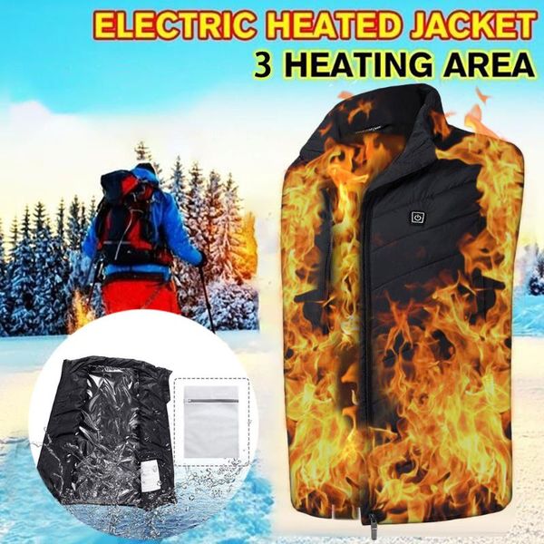 women's vests design fashion plus size solid outdoor warm clothing vest heated for riding skiing fishing charging via coat, Black;white
women's vests design fashion plus size solid outdoor warm clothing vest heated for riding skiing fishing charging via coat, Black;white
