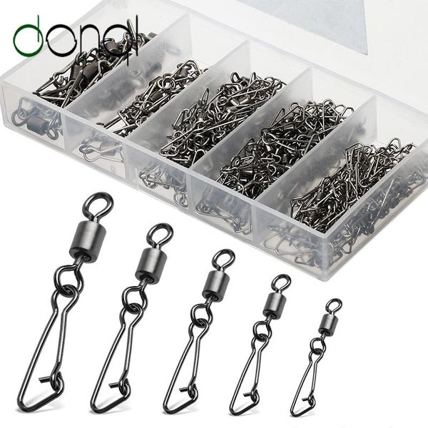 fishing hooks donql 100 / 200pcs rolling rotary joint 4#-12# lure accessories paper clip connector 5 grid set box
fishing hooks donql 100 / 200pcs rolling rotary joint 4#-12# lure accessories paper clip connector 5 grid set box
