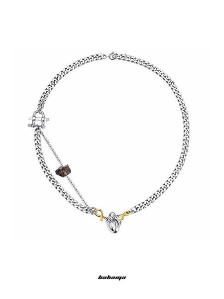 pendant necklaces babama heart series necklace men's youth league yan haoxiangchao niche hip hop couple women, Silver
pendant necklaces babama heart series necklace men's youth league yan haoxiangchao niche hip hop couple women, Silver