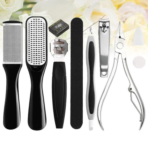 nail art kits 1 set/8 pcs pedicure set multifunctional foot file exfoliator dead skin remover grinder accessories (black)
nail art kits 1 set/8 pcs pedicure set multifunctional foot file exfoliator dead skin remover grinder accessories (black)