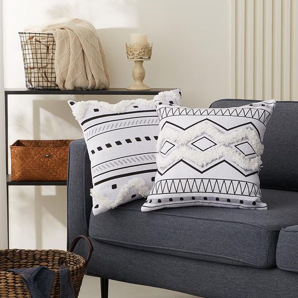 cushion/decorative pillow bohemian tassel with fluff cushion cover 45x45cm white geometric pillowcase home decoration living room sofa car
cushion/decorative pillow bohemian tassel with fluff cushion cover 45x45cm white geometric pillowcase home decoration living room sofa car