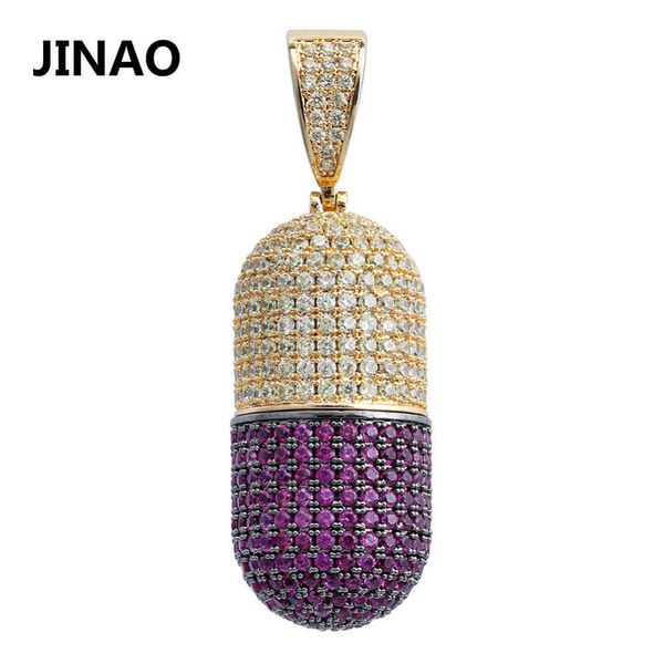 jinao hip hop fashion jewelry pill necklace can open capsules pendant cubic zircon copper necklace iced out detachable x0707, Silver
jinao hip hop fashion jewelry pill necklace can open capsules pendant cubic zircon copper necklace iced out detachable x0707, Silver