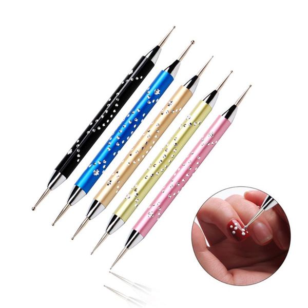 nail art kits 5pcs/set dual-ended dotting pen crystal handle rhinestone picker wax pencil manicure tools
nail art kits 5pcs/set dual-ended dotting pen crystal handle rhinestone picker wax pencil manicure tools