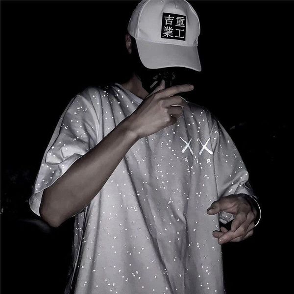 men's t-shirts cool white hip hop t shirt summer men oversizes t-shirt harajuku funny cotton loose high street reflective boys, White;black
men's t-shirts cool white hip hop t shirt summer men oversizes t-shirt harajuku funny cotton loose high street reflective boys, White;black