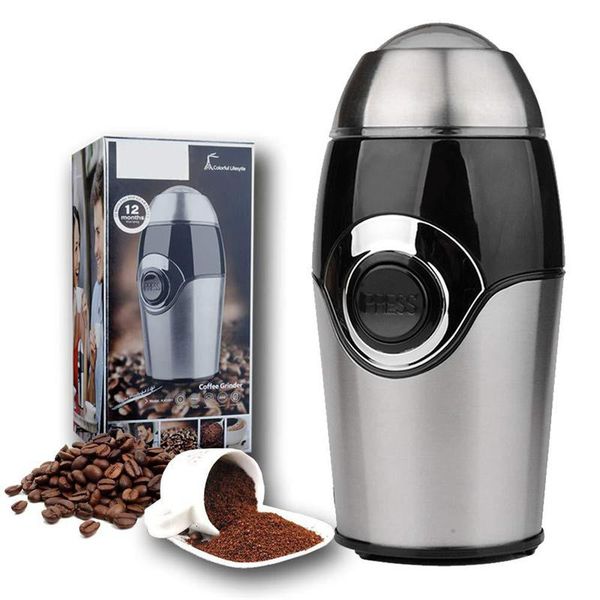 electric coffee grinders mini stainless steel grinder salt pepper spices grinding machine home maker kitchen tools
electric coffee grinders mini stainless steel grinder salt pepper spices grinding machine home maker kitchen tools