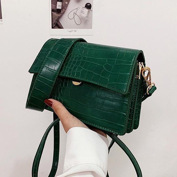 evening bags vintage pu leather flap shoulder crossbody for women 2022 women's designer crocodile handbag female travel solid color bag
evening bags vintage pu leather flap shoulder crossbody for women 2022 women's designer crocodile handbag female travel solid color bag