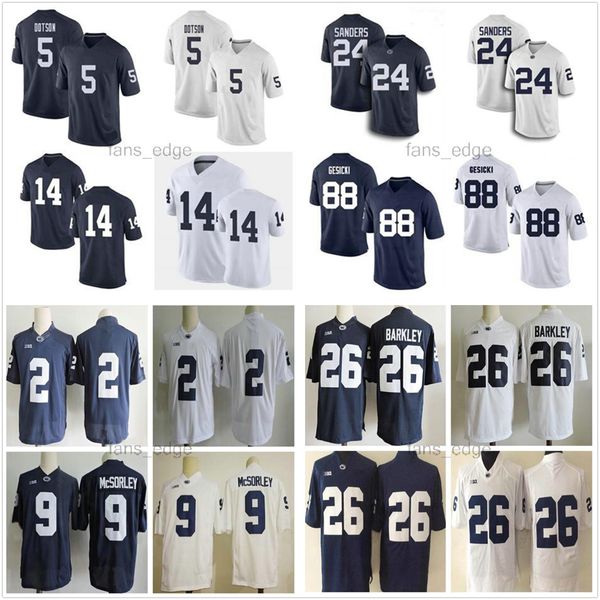 ncaa psu penn state nittany college 5 jahan dotson football jerseys #14 sean clifford 26 saquon barkley 9 trace mcsorley 24 miles sanders 2, Black
ncaa psu penn state nittany college 5 jahan dotson football jerseys #14 sean clifford 26 saquon barkley 9 trace mcsorley 24 miles sanders 2, Black