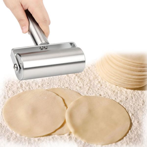 handle rolling pin stainless steel pastry boards kitchen roller baking dough pizza rollers durable fondant baker pins &
handle rolling pin stainless steel pastry boards kitchen roller baking dough pizza rollers durable fondant baker pins &