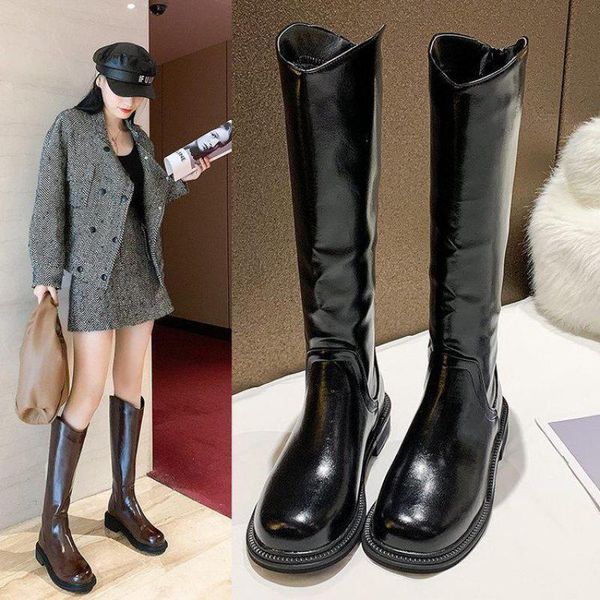 boots pamanni women's boot plush zipper design fashion solid female women shoes round toe handmade platform ladies shoe, Black
boots pamanni women's boot plush zipper design fashion solid female women shoes round toe handmade platform ladies shoe, Black
