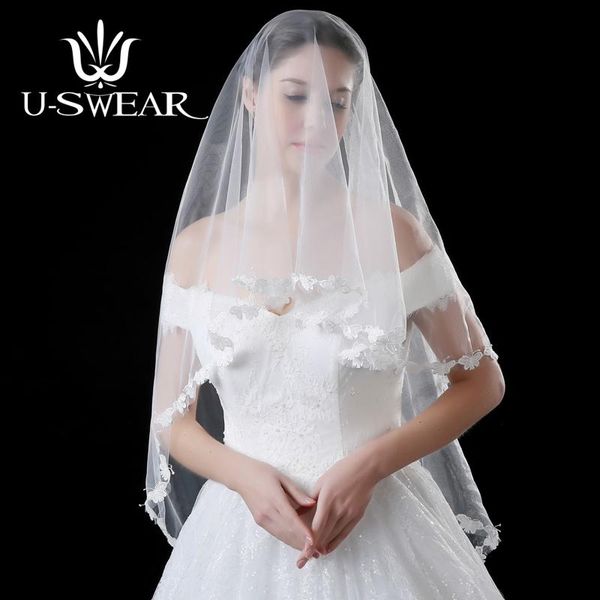 bridal veils u-swear 2021 arrival white butterfly applique women one layer 150*150 cm fingertip veil for wedding dress, Black
bridal veils u-swear 2021 arrival white butterfly applique women one layer 150*150 cm fingertip veil for wedding dress, Black
