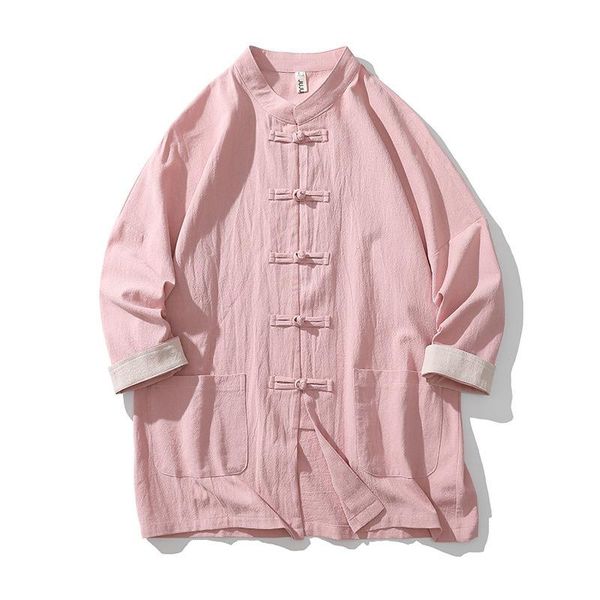 ethnic clothing 2021 chinese style summer men button cotton and linen shirt plus size three-quarter sleeve fashion casual clothes, Red
ethnic clothing 2021 chinese style summer men button cotton and linen shirt plus size three-quarter sleeve fashion casual clothes, Red