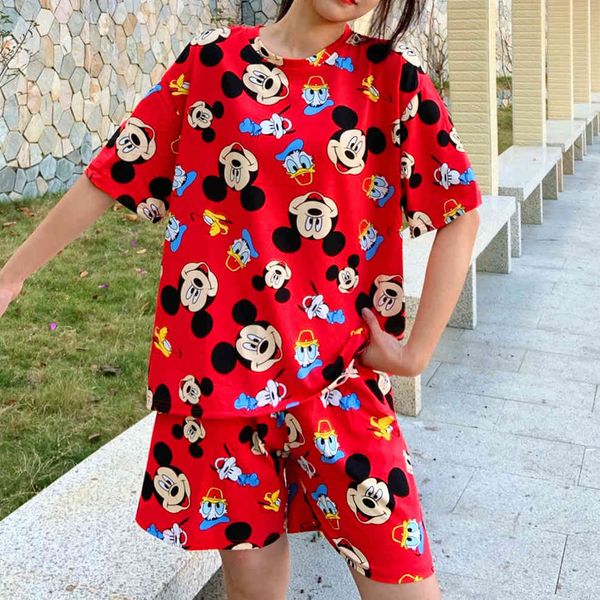 women's thermal underwear 2021 summer clothing temperament home clothes cartoon suit, Black;pink
women's thermal underwear 2021 summer clothing temperament home clothes cartoon suit, Black;pink