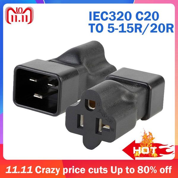 smart power plugs two in one iec320 c20 to 5-15r ac adapter 6-20r connector converter male female socket conversion plug
smart power plugs two in one iec320 c20 to 5-15r ac adapter 6-20r connector converter male female socket conversion plug