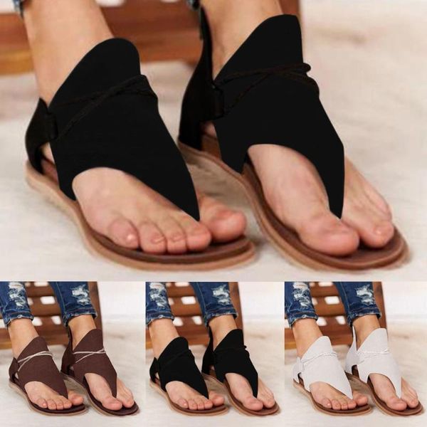 women sandals fashion flip flops shoes roman flat summer beach ladies leather zapatos, Black
women sandals fashion flip flops shoes roman flat summer beach ladies leather zapatos, Black