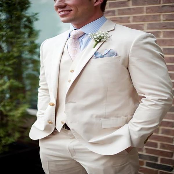 men's suits & blazers latest design beige linen wedding men suit slim fit 3 piece set tuxedo custom made groom prom terno masculino ac4, White;black
men's suits & blazers latest design beige linen wedding men suit slim fit 3 piece set tuxedo custom made groom prom terno masculino ac4, White;black