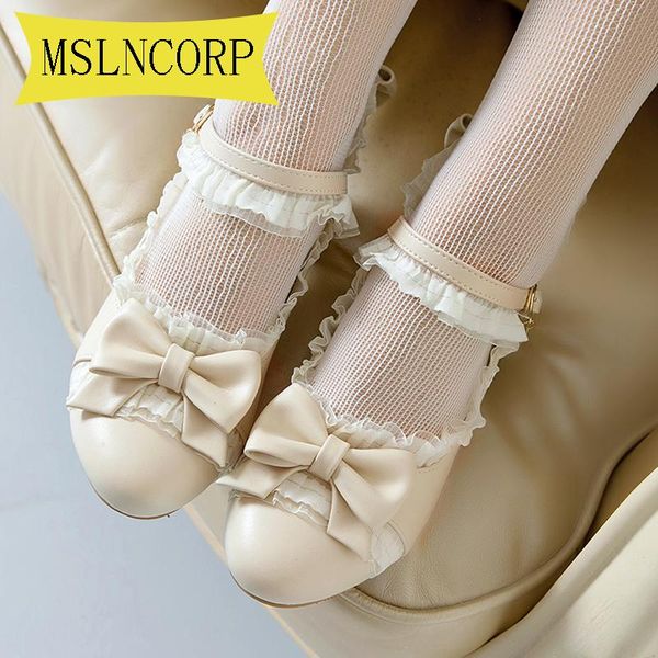 plus size 34-43 spring leather shoes women bowknot buckle mary jane women's japanese high heels sweet lolita dress, Black
plus size 34-43 spring leather shoes women bowknot buckle mary jane women's japanese high heels sweet lolita dress, Black