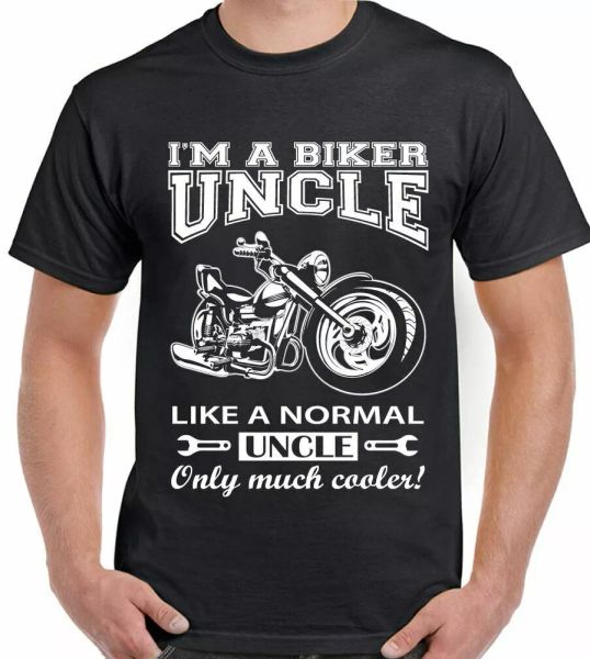 biker uncle t-shirt mens funny motorbike father's day birthday bike xmas i'm a, White;black
biker uncle t-shirt mens funny motorbike father's day birthday bike xmas i'm a, White;black
