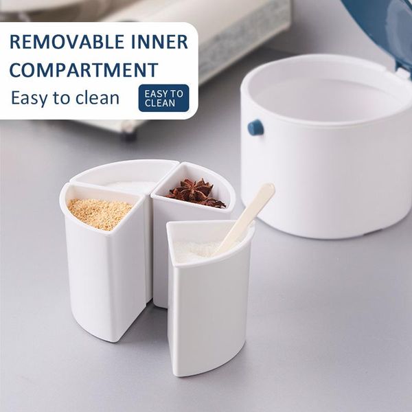storage bottles & jars 2/1 pcs seasoning box combination set four compartments kitchen supplies multi with lid
storage bottles & jars 2/1 pcs seasoning box combination set four compartments kitchen supplies multi with lid