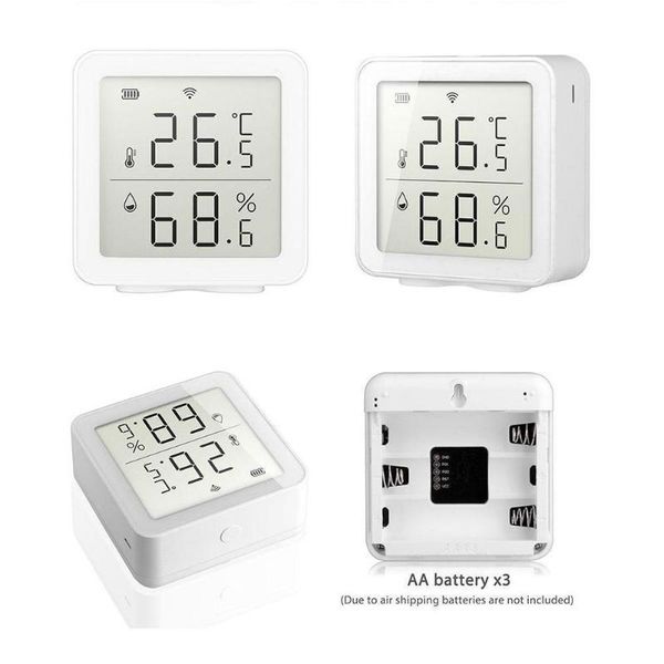 smart home control for tuya life wifi temperature and humidity sensor hygrometer thermometer lcd display indoor linkage intelligent with q1r
smart home control for tuya life wifi temperature and humidity sensor hygrometer thermometer lcd display indoor linkage intelligent with q1r