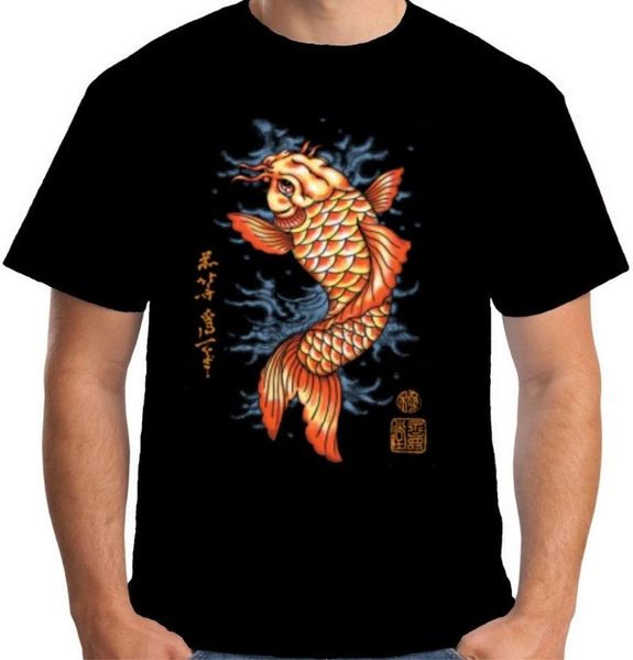 men's t-shirts mens koi carp t shirt tattoo style japanese oriental 2021 summer men short-sleeved fitness clothing o-neck tee, White;black
men's t-shirts mens koi carp t shirt tattoo style japanese oriental 2021 summer men short-sleeved fitness clothing o-neck tee, White;black