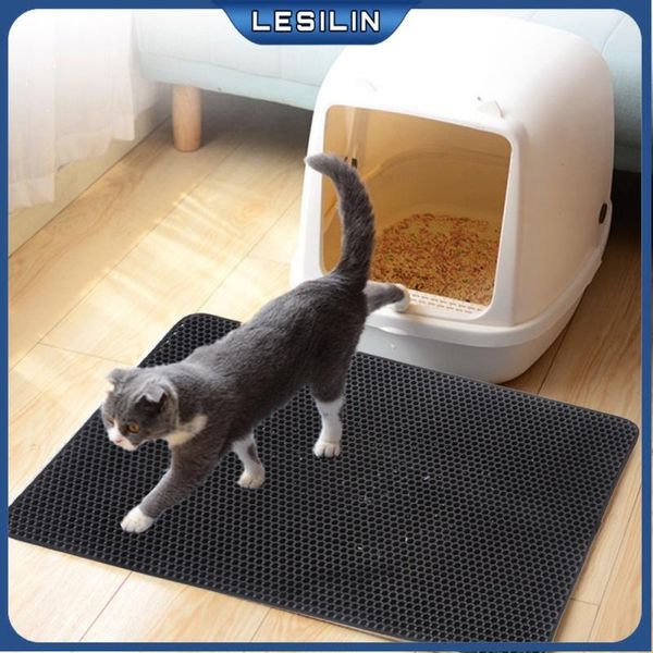 cat beds & furniture pet litter mat waterproof eva double layer trapping box clean pad products for cats accessories
cat beds & furniture pet litter mat waterproof eva double layer trapping box clean pad products for cats accessories