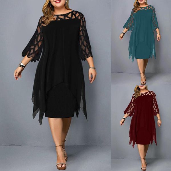 casual dresses plus size summer dress elegant mesh hollow out women's 2021 large party chiffon vestidos 4xl 5xl, Black;gray
casual dresses plus size summer dress elegant mesh hollow out women's 2021 large party chiffon vestidos 4xl 5xl, Black;gray