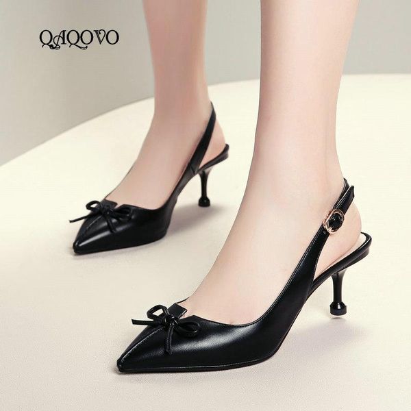summer back strap sandals women's fashion bow knot thin high heels slip on casual shoes 2021, Black
summer back strap sandals women's fashion bow knot thin high heels slip on casual shoes 2021, Black