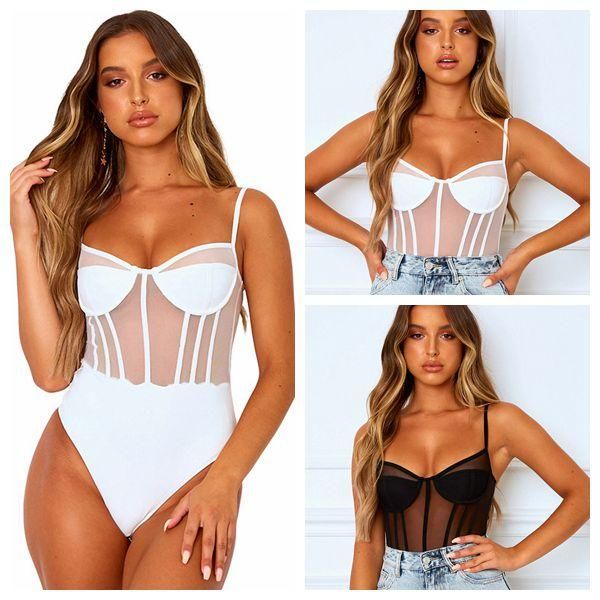women's bodysuit suspenders low-cut perspective mesh nightclub babydoll g-string thong nightwear women jumpsuits & rompers, Black;white
women's bodysuit suspenders low-cut perspective mesh nightclub babydoll g-string thong nightwear women jumpsuits & rompers, Black;white