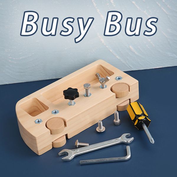 Wooden Screw Driver Board Basic Skills Bead Game Nuts Screw Bolts Set Birthday Gifts Child Screwdriver Board Montessori Toy
Wooden Screw Driver Board Basic Skills Bead Game Nuts Screw Bolts Set Birthday Gifts Child Screwdriver Board Montessori Toy