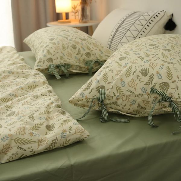 bedding sets small floral fresh spring three-piece cotton korean single double four-piece bow women
bedding sets small floral fresh spring three-piece cotton korean single double four-piece bow women