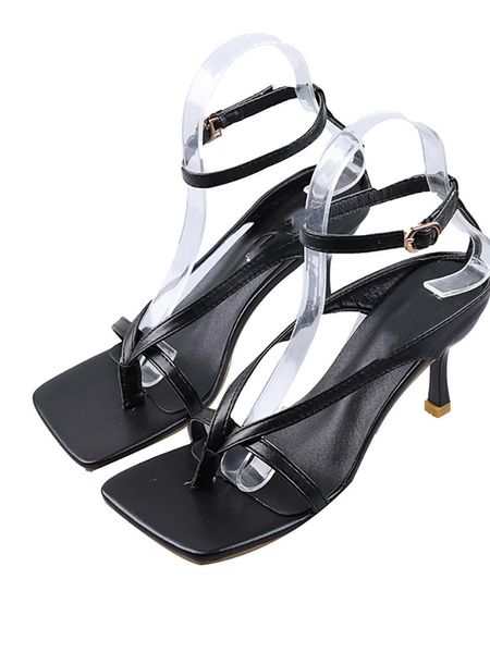 summer women sandals narrow band vintage square toe high heels buckle strap heel v-neck designer shoes, Black
summer women sandals narrow band vintage square toe high heels buckle strap heel v-neck designer shoes, Black
