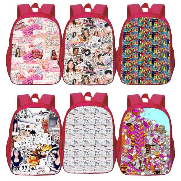 backpack charli damelio school bag teen singer student book travel girl children women rucksack mochila
backpack charli damelio school bag teen singer student book travel girl children women rucksack mochila