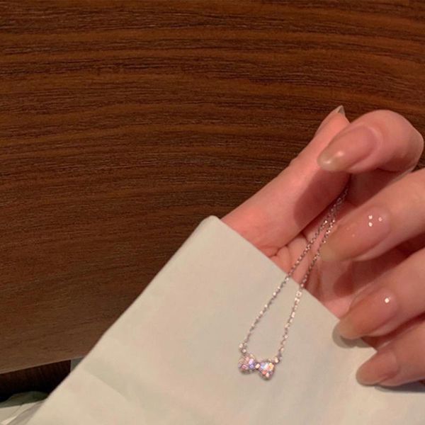 chains in 2021 han edition fashion contracted metal female temperament necklace the butterfly shape pendant, Silver
chains in 2021 han edition fashion contracted metal female temperament necklace the butterfly shape pendant, Silver