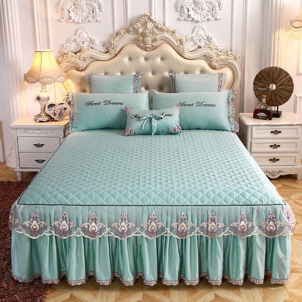 bed skirt green lace embroidered thicken quilted ding spread skirts fitted sheet pillowcases mattress cover home textile zylh
bed skirt green lace embroidered thicken quilted ding spread skirts fitted sheet pillowcases mattress cover home textile zylh